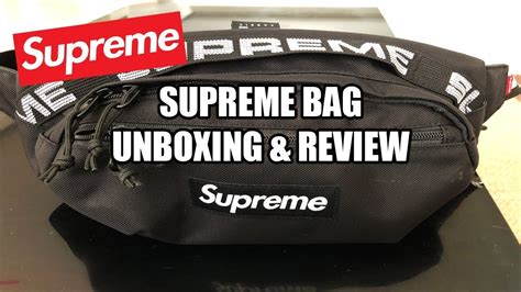 supreme waist bag fake|wearing supreme waist bag.